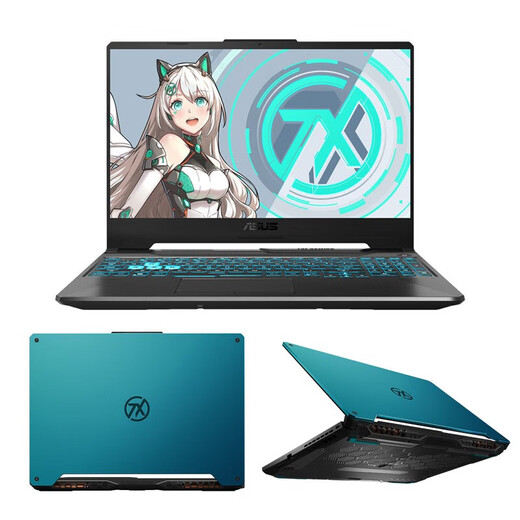 
Asus (ASUS) Flying Fortress Tianxuan 4/5Pro 15/17 inch Programming design High-brush Chicken Eater Game Second-hand Gaming Notebook I5-7300H-GTX1050 16g-512g