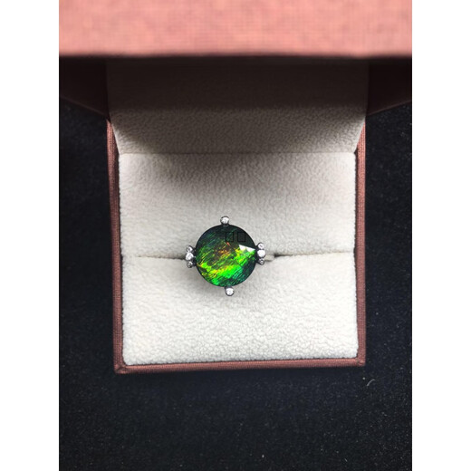 Luxurious Canadian new KORITE stone ring Li Juming Feng Shui style colorful stone conch pendant 2023 sterling silver gemstone