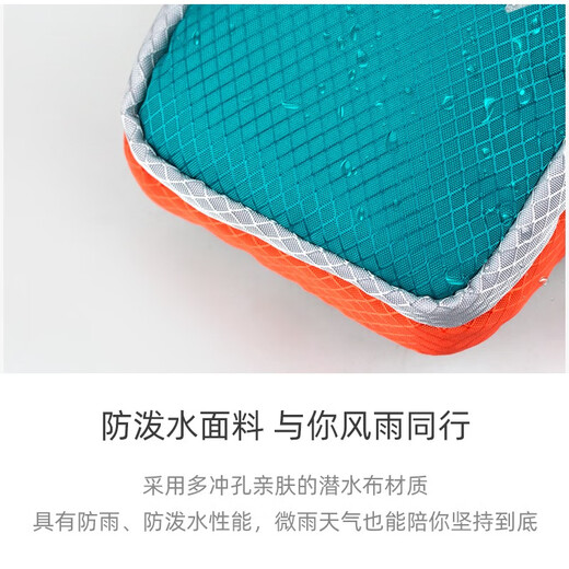 Running mobile phone arm bag Arm mobile phone bag Running mobile phone arm bag Fitness sports equipment Unisex arm strap Wrist bag Mobile phone arm sleeve storage bag Upgraded elegant style - black (large size) suitable for mobile phones below 6.5 inches