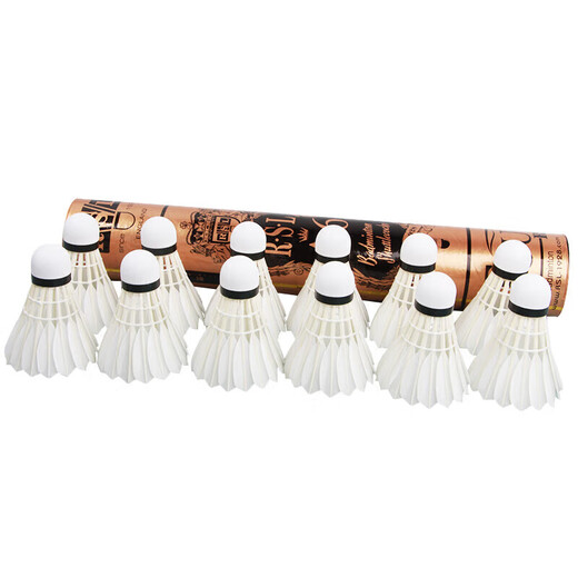 亚狮龙（RSL）羽毛球训练比赛稳定耐打RSL-A6球77速12只/桶