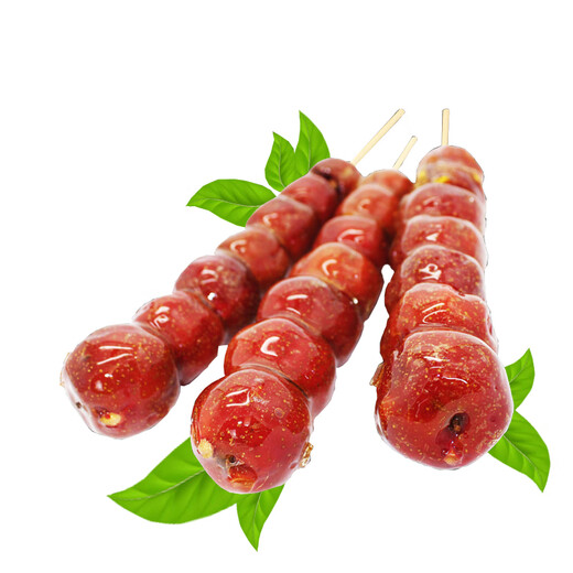 酷发老北京鲜果冰糖葫芦 特产高老太串装无核袋装山楂原果零食休闲 7颗果原味70g*8串