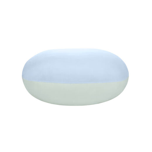 Yuanjiani Netease Yanxuan soft and cute Japanese pillow soft and cute pillow skin-friendly macaron head pillow sleeping artifact [Soft and cute] AB surface super soft (blue green. color) diameter 40.c.m