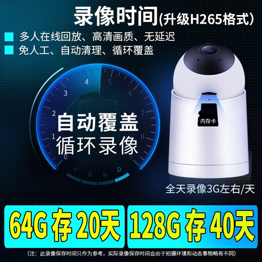 华为智选鸿蒙智选小豚当家高清5G无线wifi网络摄像头自动旋转室内监控器360度无死角带夜视全景手机远程 【5G套餐版】磁吸支架+64G
