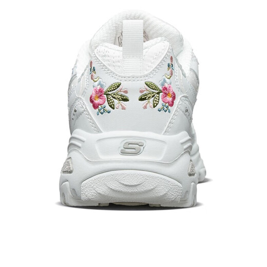 
Skecher Fashion Casual Women's Fashion Embroidered Panda Shoes 11977 White/WHT 35