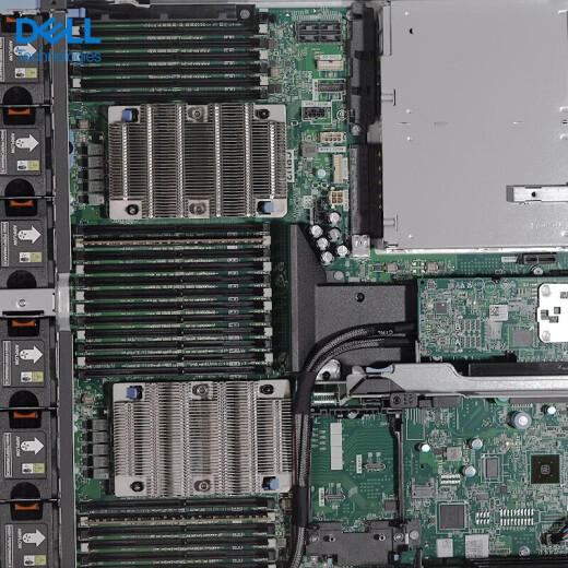 Dell PowerEdge R740 2U Rack Dual-Channel Server Host GPU Computing Deep Learning Finite-Elemente-Analyse 2*Silbermedaille 4214 2.2g 24 Kerne 48 Threads 128G/480G*2+4T*3/RTXA6000