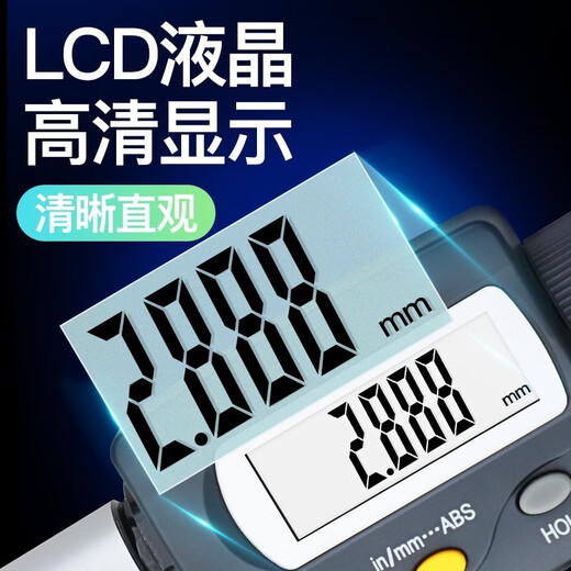 Tiannan Brothers Three-Measurement Three-Claw Inner Diameter Micrometer Three-Point Inner Diameter Micrometer Hole Diameter High Accuracy 0.001 Digital Display SN632 Grip Digital Display 272-15940-50 With Ring Gauge