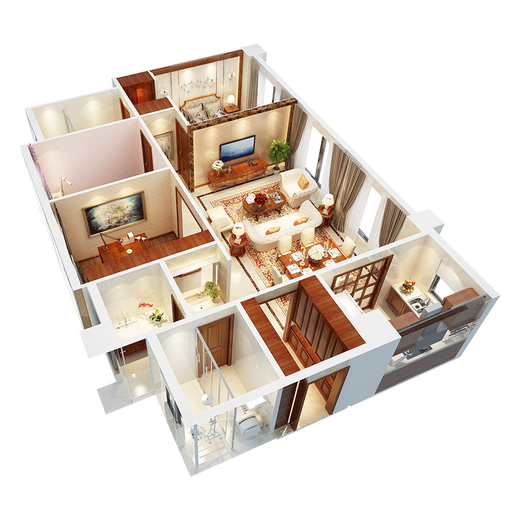 Golden Mantis home decoration design and decoration all-inclusive whole house decoration home improvement company old house renovation and renovation reservation fee China