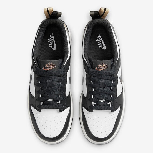 Nike (Nike) Chaussures féminines aj printemps air jordan 1 aj1 jo1 chaussures de basket-ball bas de chaussures décontractées DH9764-001 Black and White Little Panda 35.5