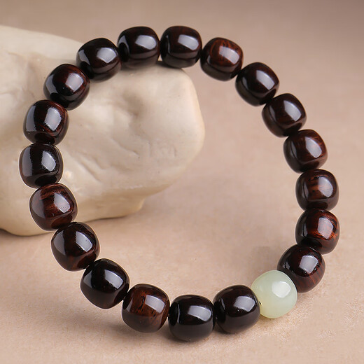 月印百川 黄花梨手串紫油梨老料佛珠手链清雅约10*10mm