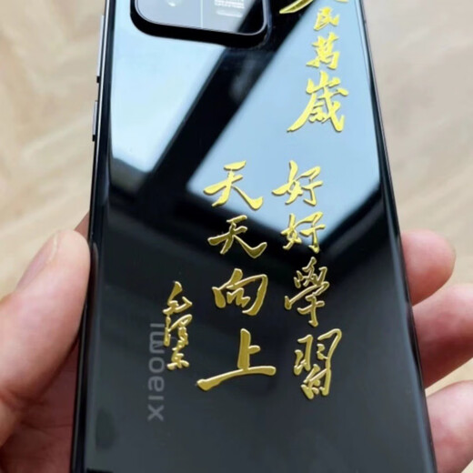 Menschen servieren lange Live -Metall -Mobiltelefon -Computer -Dekoration National Trend Service Personalisierte personalisierte Goldstempel kreativer Aufkleber Herrenpapier Nationale Trendmetallaufkleber studieren personalisierte Mobiltelefon -Computeraufkleber 9 Modelle pro 1 Bild