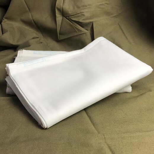 Jihua single white sheet hard military training mattress sheet 04 white sheet dormitory school white housekeeping sheet white 115cmX210cm