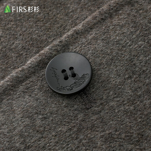 Shanshan sheep wool double-sided woolen suit men's autumn and winter business casual woolen woolen suit coat coat single suit men's clothing