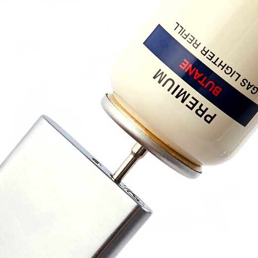 Davidoff ZINO series windproof flame-embellished lighter New Year's Eve gift New Year's gift Silver ZM Large