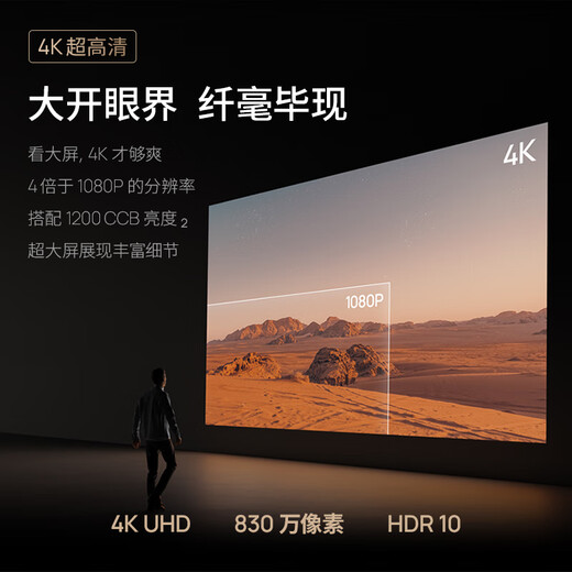 XGIMI H6 projector for home use + 100-inch photon curtain 2.0 set product 4