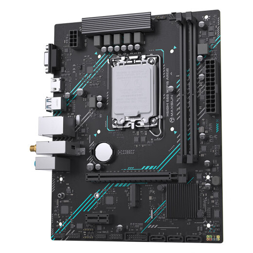 铭瑄（MAXSUN）12/13代/14代 板u i3 12100f 13100f 14100f 散片 主板CPU套装 H610M 666 WIFI DDR4 13代i3-13100F散片【三年店保】