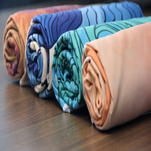 
Malodi sweat-absorbing yoga towel anti-slip yoga blanket quick-drying yoga towel yoga mat yoga towel mat cloth black chinese [regular 61x183cm]