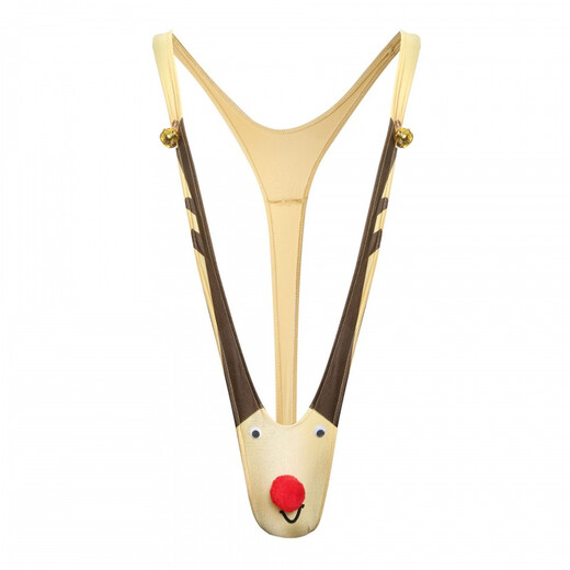 Men's Sexy Underwear Men's Elk Underwear Shorts Halloween Costume Party Funny Sexy Costumes One Size Thong Elephant