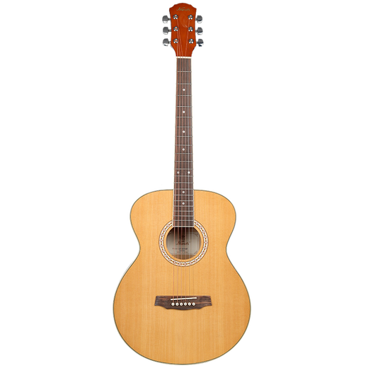 Lindesay Ukulele Rote Baumwollgitarre für Anfänger für Mädchen für Jungen und Kinder [41 Zoll] SD-222 Rundete Ecken [Spruce Sheet]