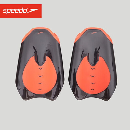 Speedo Swimming Training Training Half Dinger Slishing for Men and Women Adults General Professional débutant Advanced Swimming Equipment Gants de natation Black / Pink Red