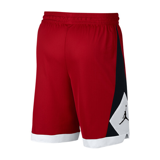 【7成新】耐克NIKE 男子 休闲 短裤  AUTH TRIANGLE SHORT  运动裤 AJ1115-687健身红色L码