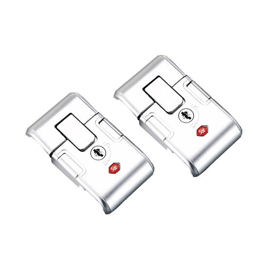XMSJ Kennwortbox Sperre Zubehör Aluminium Frame Koffer Sperre Leder Box Universal Lock Travel Box Universal Lockschlüssel B3524 Zoll Seitenverriegelungssatz Set