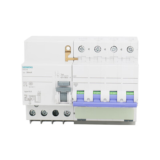 Siemens leakage protection circuit breaker 5SU 5SU9346-1CN63 (AC 30MA 4P 6KA C63) air-open circuit breaker with leakage protection 5SU93461CN63