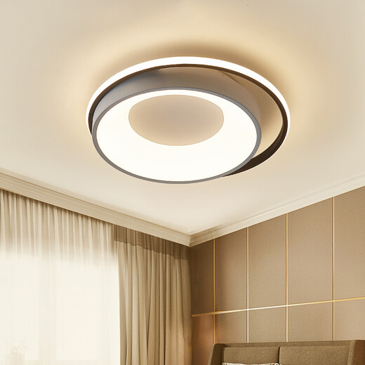 NVC LED ceiling lamp package, simple and elegant living room lamp, smart Nordic fashion bedroom and restaurant lighting, whole house Huanyu 52W intelligent control RA95 round bedroom lamp NVC LED ceiling lamp package, simple and elegant living room lamp, smart Nordic fashion bedroom and restaurant lighting, whole house Huanyu 52W intelligent control RA95 round bedroom lamp