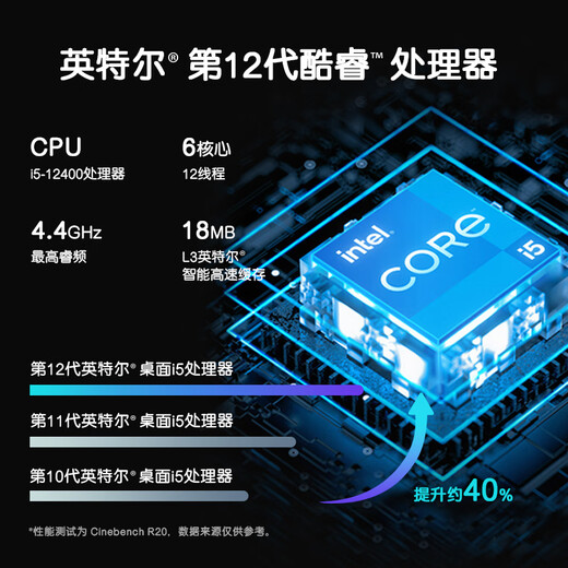 戴尔（DELL）成就Vostro 3890升级3910商用办公财务家用游戏台式机设计制图台式机电脑主机全套 i5-12400/23.8英寸显示器 16G/256G固态+1T/4G独显/定制