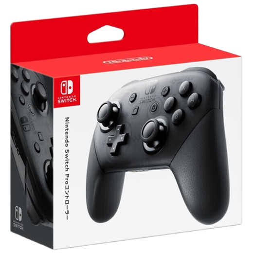 Nintendo Switch Nintendo Pro Controller Generation OLED Battery Life Game Controller Japanese Version Black Peripheral Accessories Birthday Gift Bluetooth