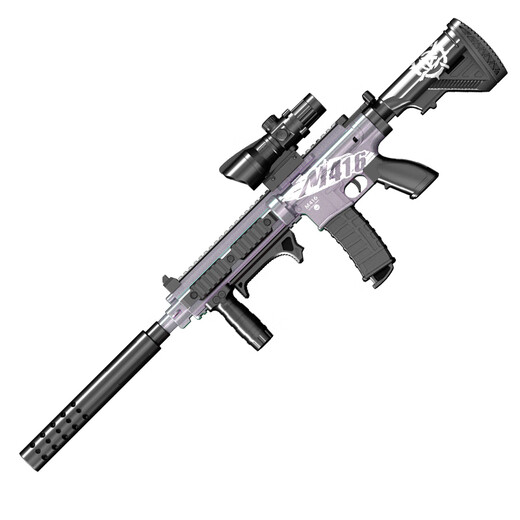 Shangyun M416 Kinderspielzeugpistolenpistolenstrecker Soft Bullet Water Fired Scharfschütze Gewehr Junge Geburtstagsgeschenk 8-12 Jahre alt
