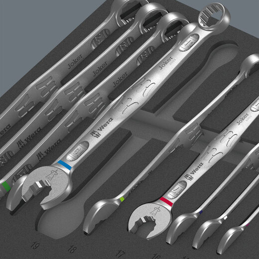 WERA 9731 Foam Lined Tool Set Adapts to 6003 Joker Set 1 Storage/Shockproof