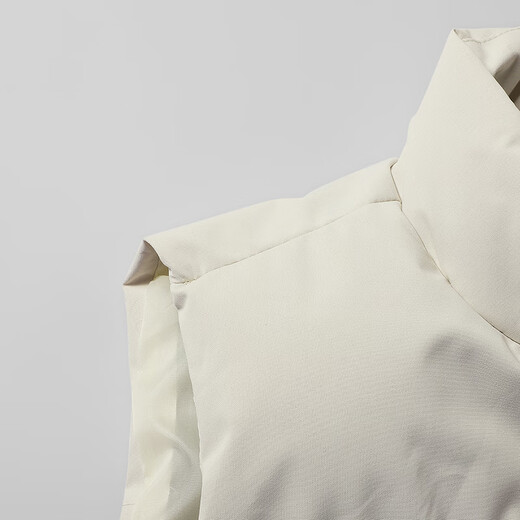 Woodpecker (TUCANO) cotton vest men's autumn and winter solid color stand-up collar coat windproof sleeveless waistcoat top men's black 3XL