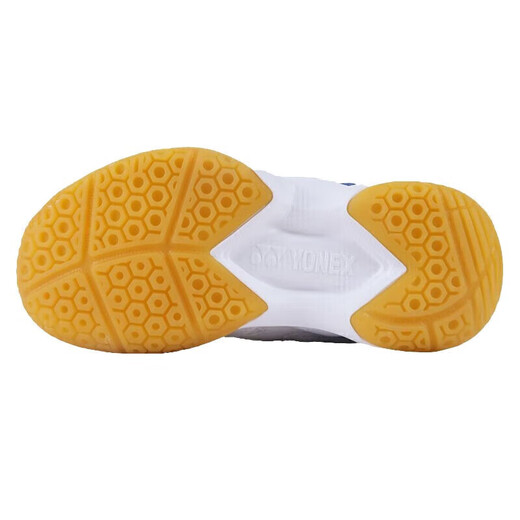 YONEX尤尼克斯羽毛球鞋yy基础款舒适亲子款青少年SHB101JRCR白/蓝34码