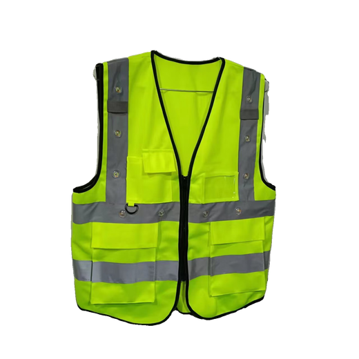 Customized vest with LED lights, flashing night light, vest, reflective clothing, cycling safety clothing, summer breathable, rechargeable model with mesh spare battery box