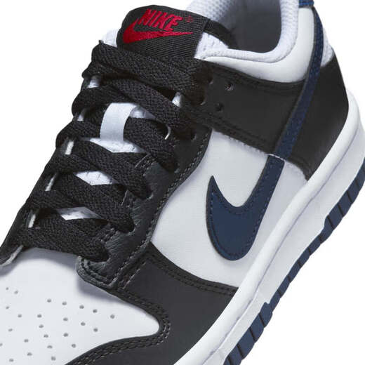 Nike Nike Men and Women's Low-Top Casual Board Chaussures Dunk Lightweight Emormiting Sports White Chaussures à la mode Skateboard Chaussures Chaussures pour enfants HJ9202-001 40 [Longueur du pied suggéré 25cm]