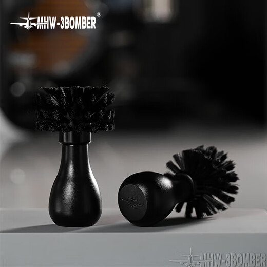 MHW-3BOMBER bomber ABS powder bowl cleaning brush coffee machine handle cleaning brush bar tool coffee handle cleaning brush powder bowl cleaning brush (51-58mm universal)