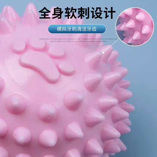 HOUYA dog toys bite-resistant macarons 4-piece set of molar sticks small dog puppies ball corgi to relieve boredom pet supplies