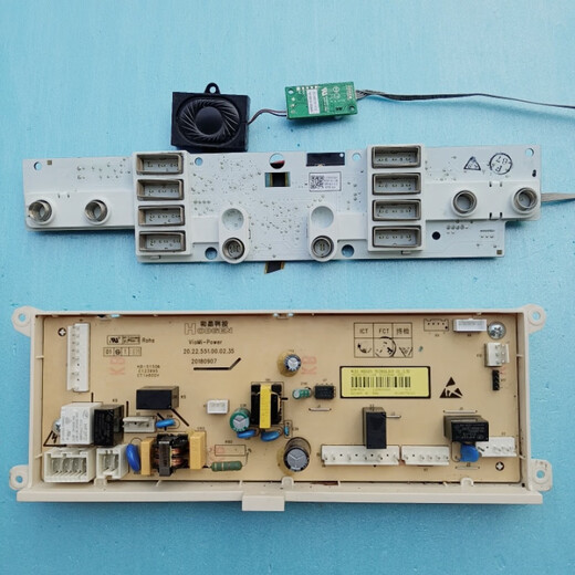 Convient pour yunmi wd10x lavage et séchage de la machine à laver à tambour intégrée Carte d'ordinateur KX2362-001-1048 / 0779 Carte d'affichage du lecteur KX2362-001-1049