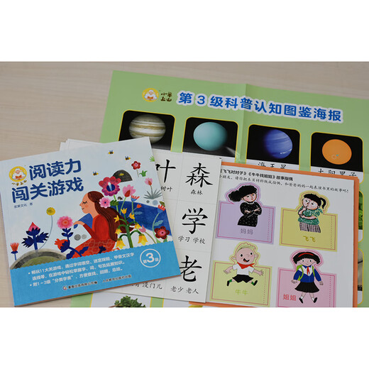 小羊上山儿童汉语分级读物全套第123456级第一二三级识字卡片卡牌绘本发声书阅读力闯关游戏图画书幼小衔接学前班幼儿园教材宝宝早教启蒙认知故事书籍0-3-6-8岁小中大班用书育儿家长使用指南 【第2级】