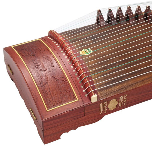 Dunhuang Brand Guzheng 694KK -Serie Banana Fenster Nacht Rede Rede Mahagony Anfänger Performance -Bewertungsprüfung Guzheng Qin Shanghai Folk Musical Instrument Factory 694ff Xiangyuan Yiqing (vollständige Set von Geschenkverpackungen)