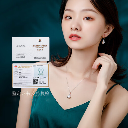 Qlady Pure Silver Freshwater Pearl Earrings Feminine Light Luxury Silver Pearl Earrings Mother’s Birthday Gift for Wife