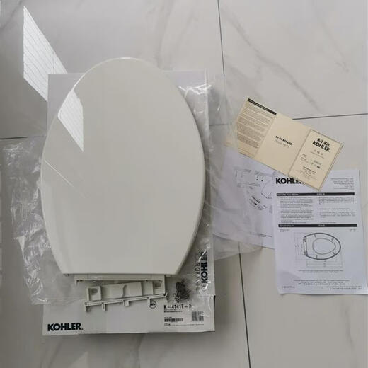 Kohler Toilettensitz K-4141T-0 Toilettensitz mit warmer Spülung, Toilettensitz mit langsamer Spülung K-4195T-0K-23204T-0 mit K-1381T-S-0/K-1382T-S