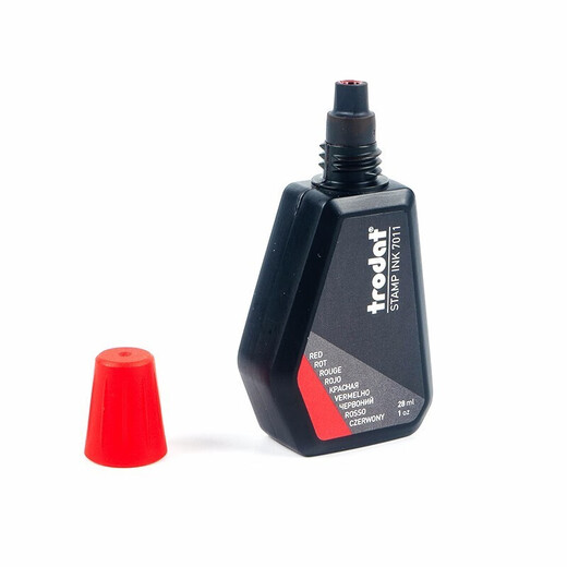 Homeglen special ink for ink return seal tipping bucket ink invoice financial office Zhuoda 7011 ink 28ml single bottle