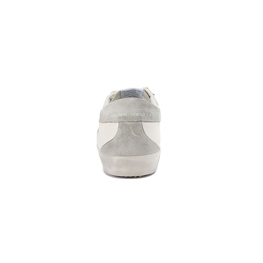 
GOLDEN GOOSE Golden Goose Men's Super Star Star Pattern Lace-up Retro Old Dirty Shoes GMF00102 F005359 11166 White Gray Tail Gray 41