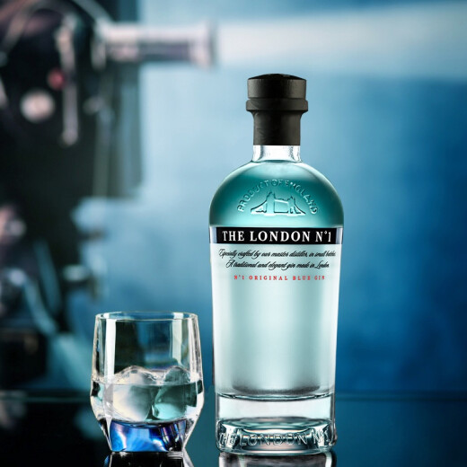 伦敦一号TheLondonN.1【英国国家馆】金酒杜松子酒高品质蓝色蒸馏酒 700mL 1瓶