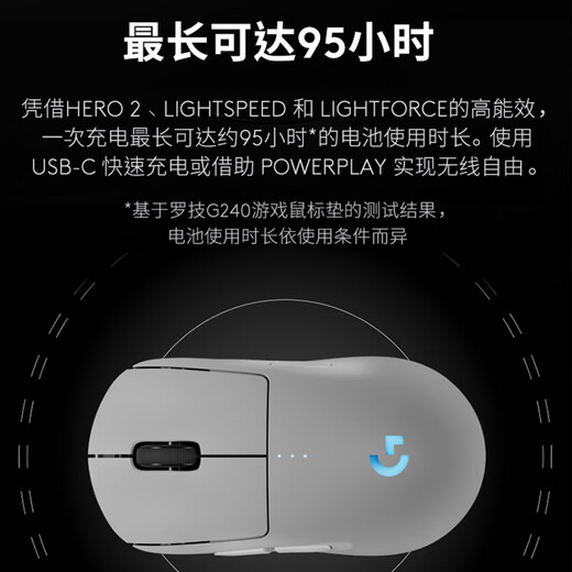 GPW kabellose Gaming-Maus der vierten Generation HERO 2 Sensor symmetrisches Design E-Sport-Funktechnologie Suzaku (Rosa)