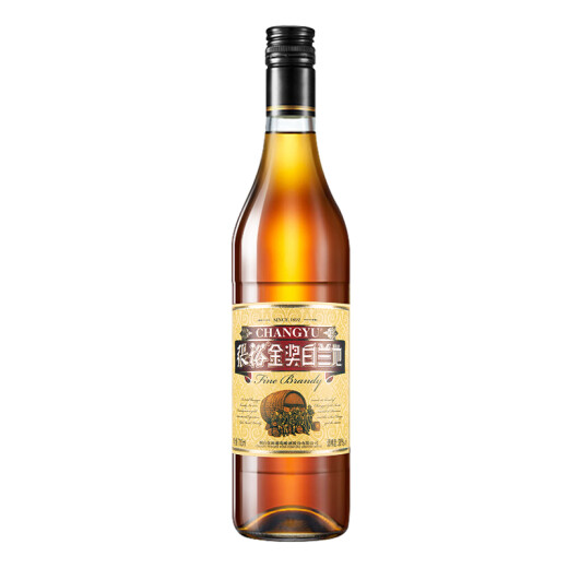 张裕 金奖白兰地 700ml 单支装 洋酒 自饮宴请聚会