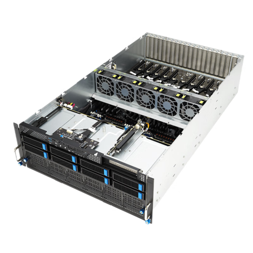 AMD de doble canal EPYC 9754/9654 Servidor de GPU de aprendizaje profundo 8 canales A800/4090 Análisis de elementos finitos artificiales 4U Host Dual-Canel 9754 256 Core 512 Hilos Tesla V100 32G Card de gráficos personalizados * 8 8 Fotos