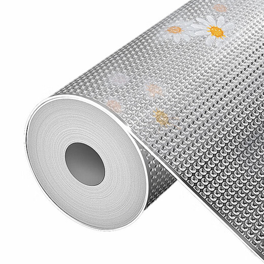 Kitchen drawer pad paper, bacteria-proof wardrobe cabinet, moisture-proof, oil-proof, mildew-proof, thickened cabinet, shoe cabinet, waterproof mat, non-slip, Daisy 2 meters long * 60 cm wide, no odor/non-slip, no edge warping