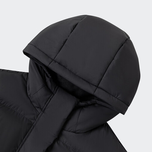 Adidas Down Jacke für Frauen 2024 Winter Windproof warme Outdoor -Sportarten und ungezwungene lange Kapuzejacke JV6197 L